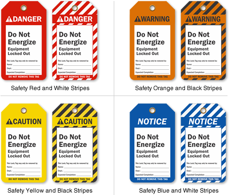 SAFETY TAGS